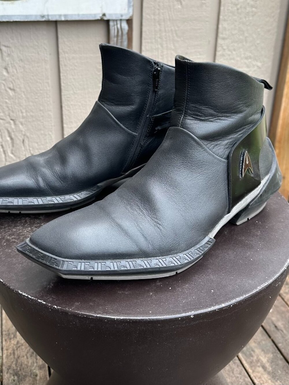John Fluevog x Star Trek Cadet Boots